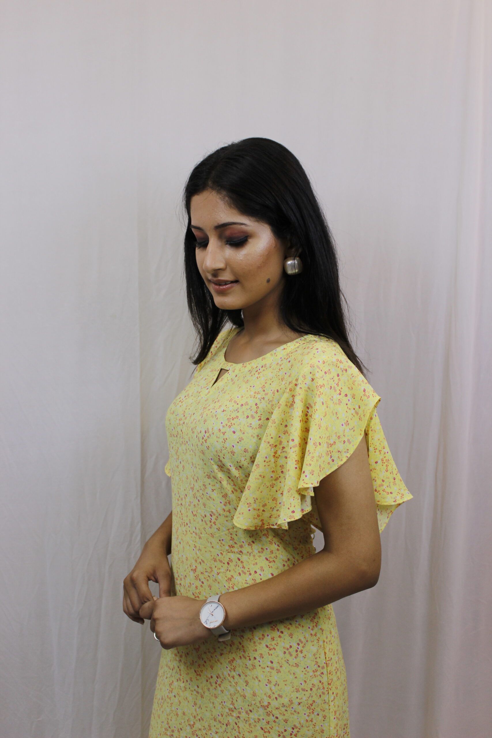 Lemon Printed Middi - Image 5