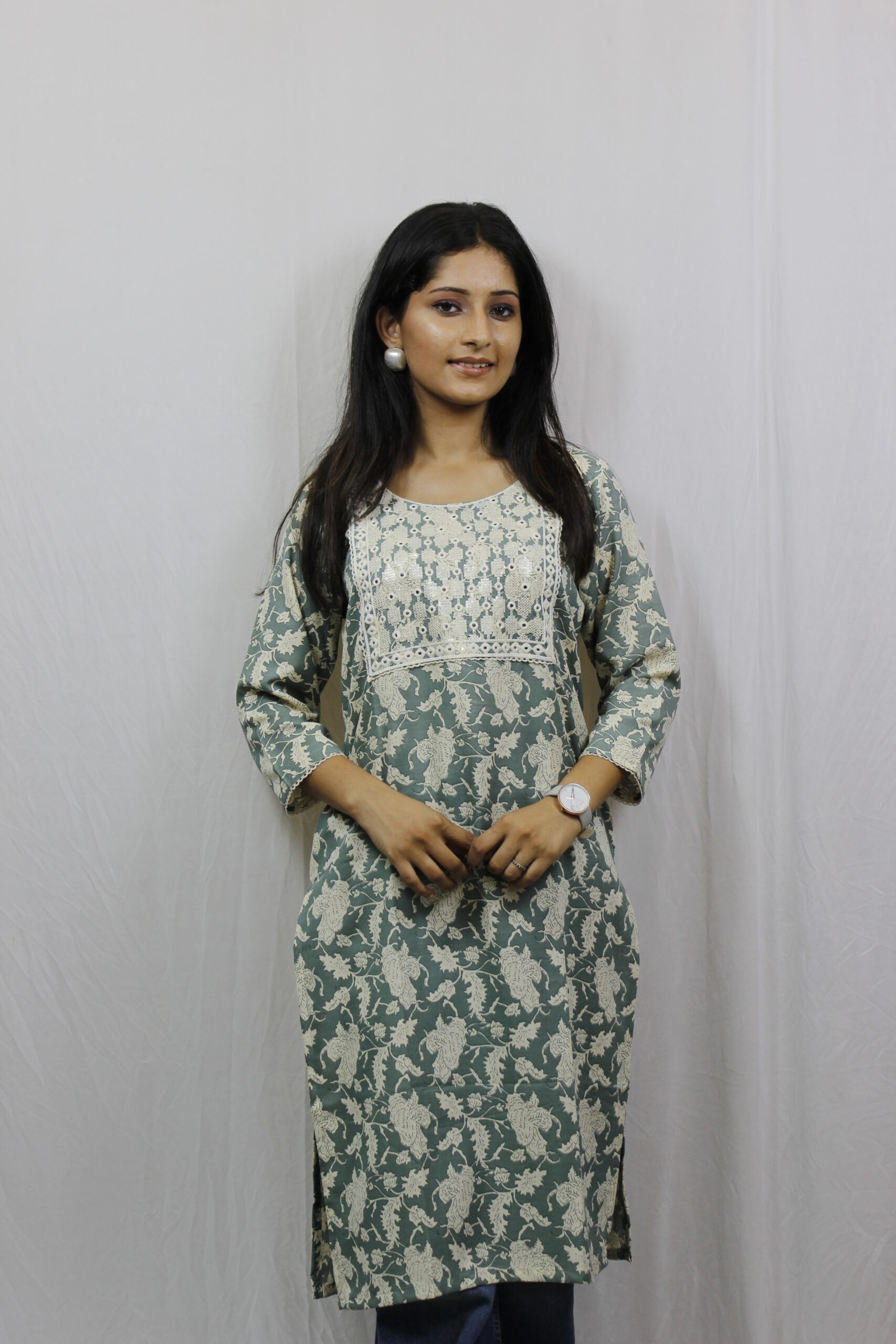 Sea Green Kurti