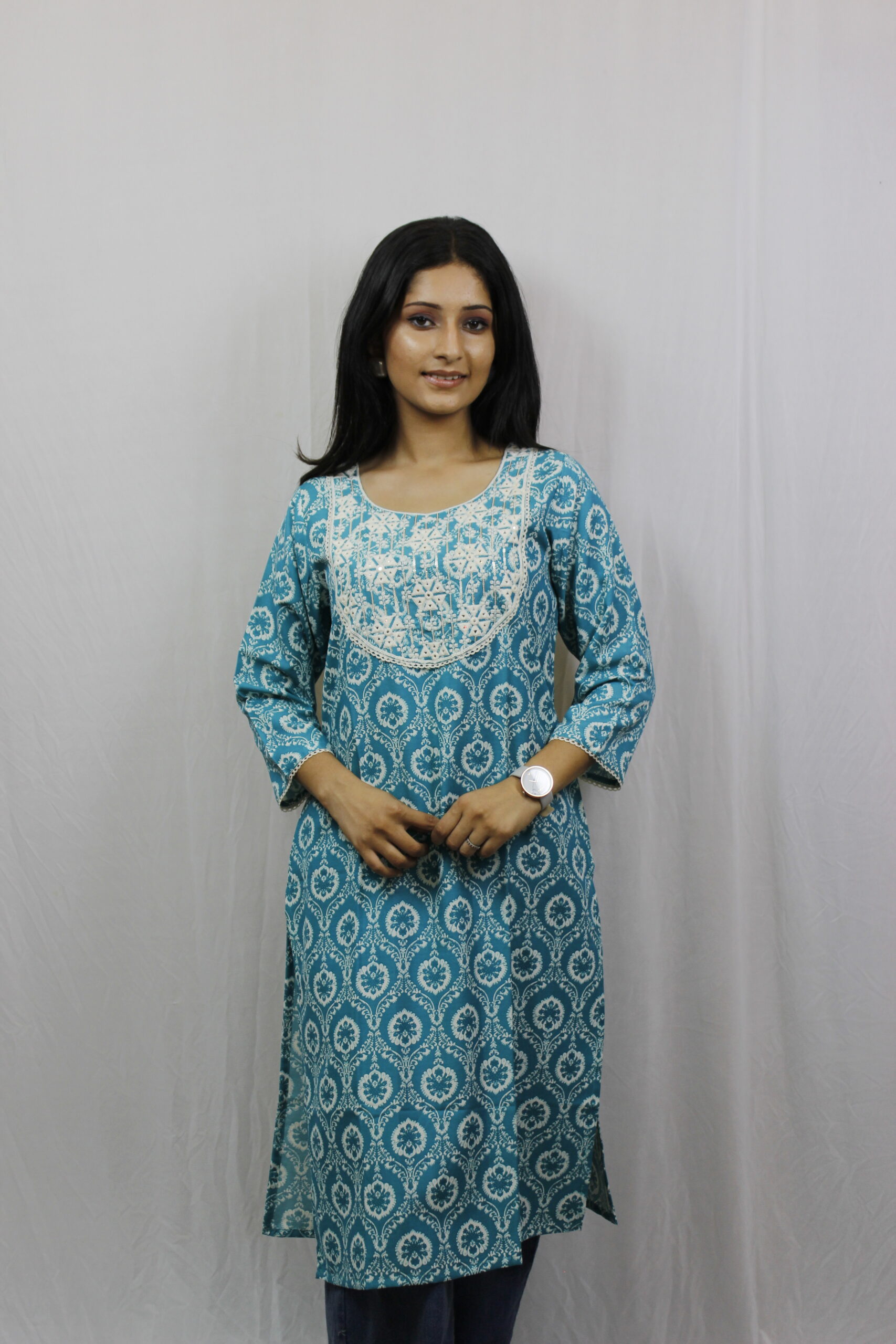Blue Kurti - Image 2