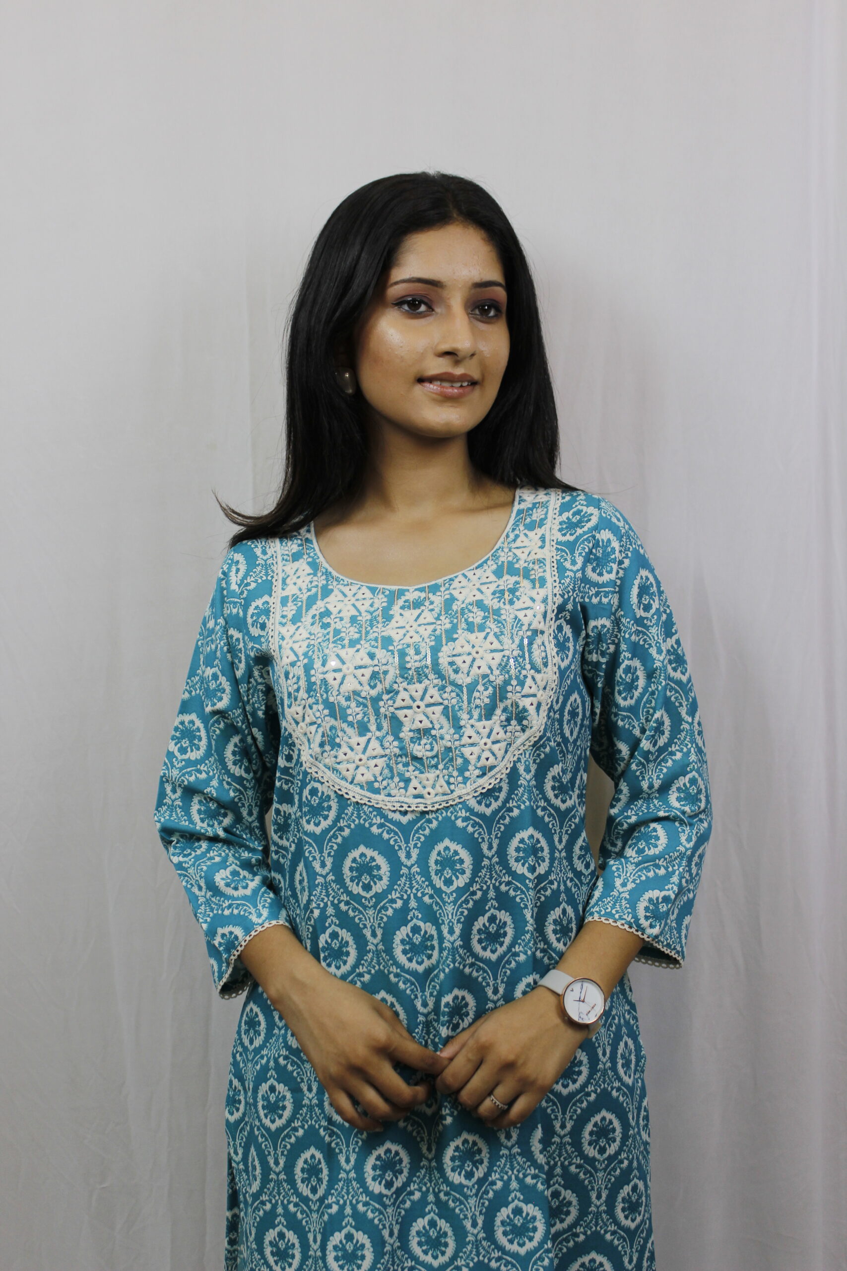Blue Kurti