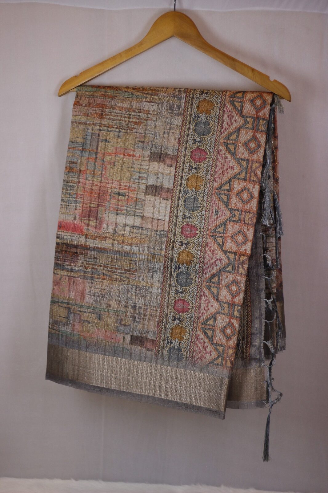 Multi Abstract Saree