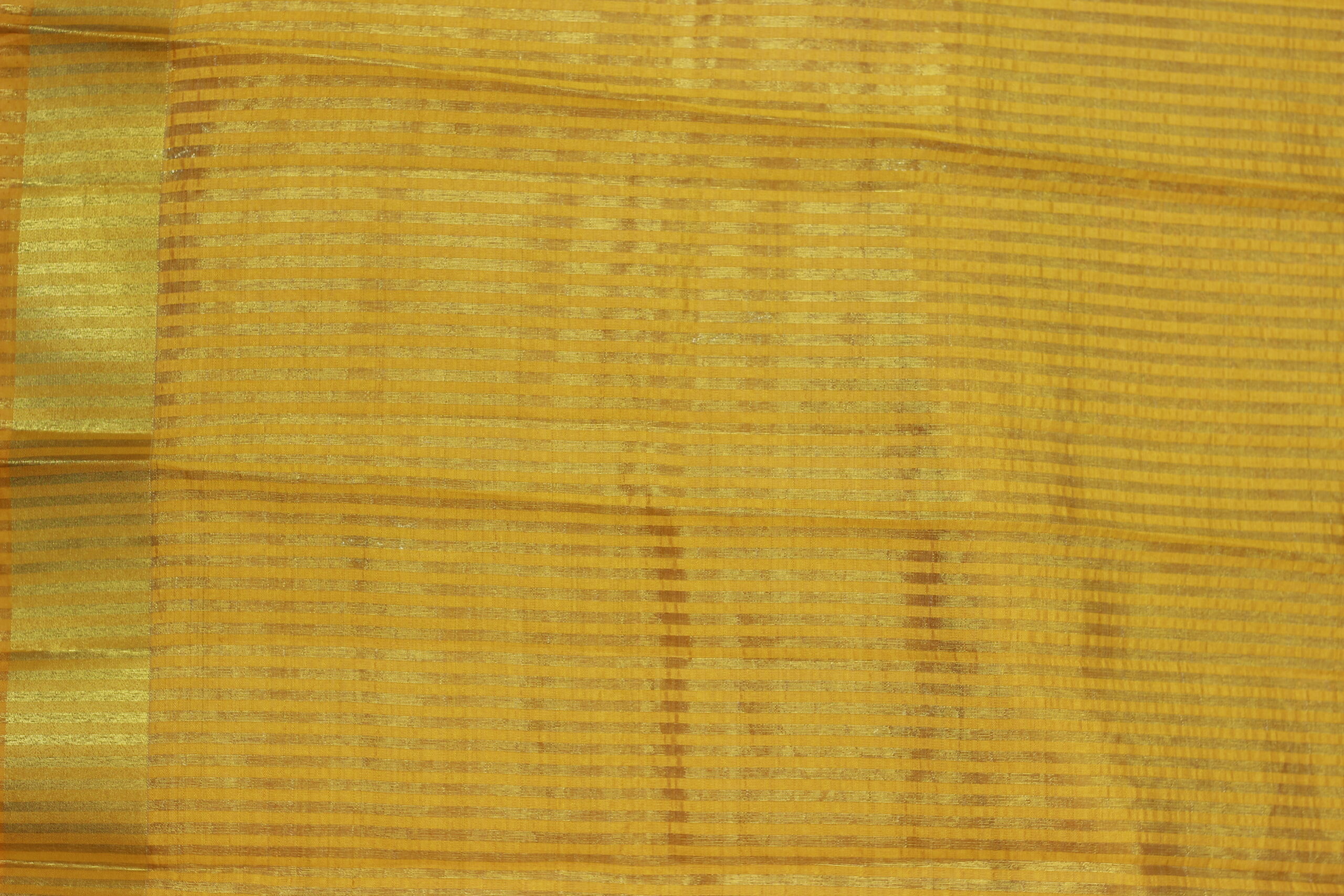 Elegant Yellow Saree Machine Work - Image 2
