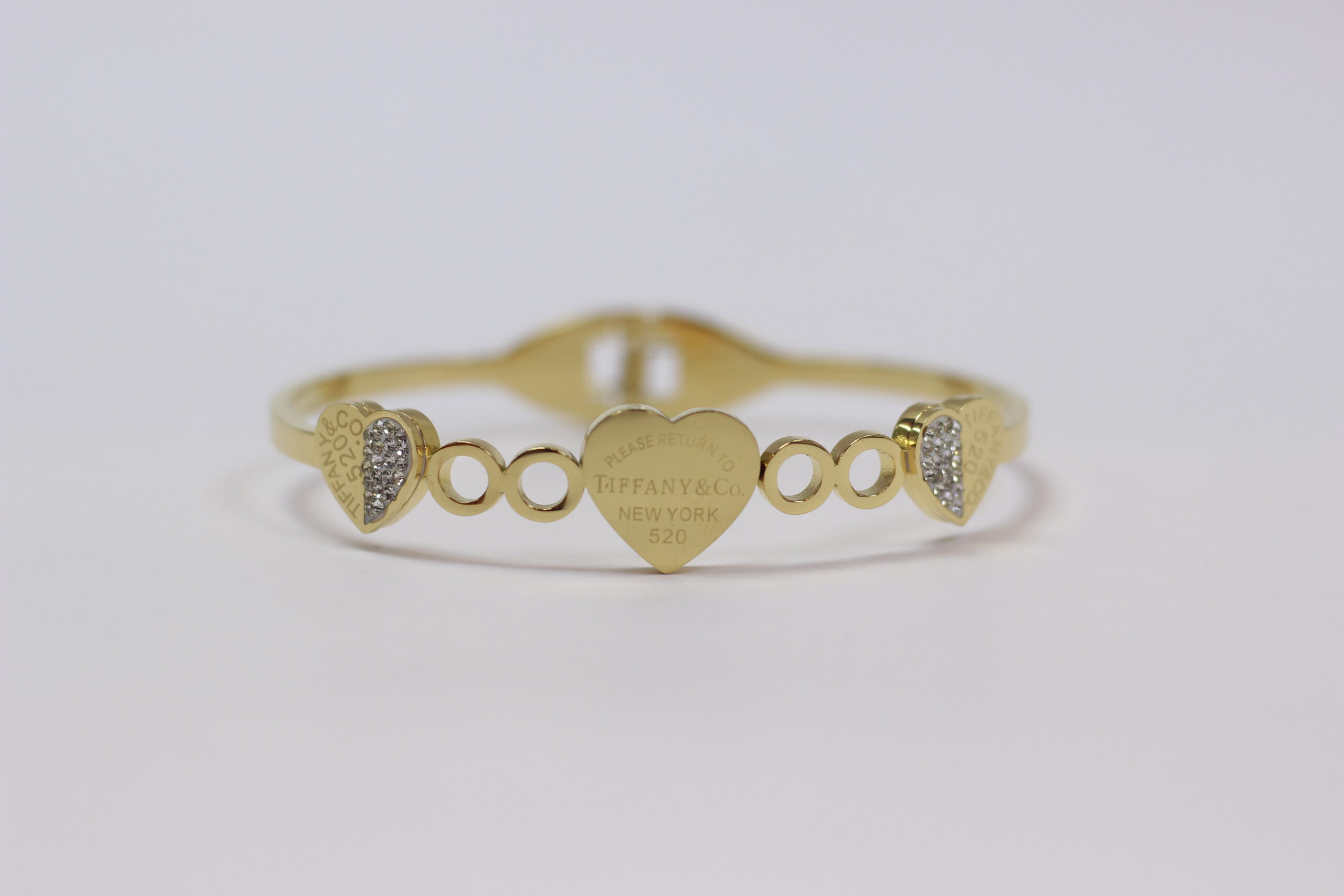 Women Anti-Tarnish Heart Bracelet